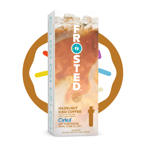 Frosted Hazelnut Iced Coffee - EZCD