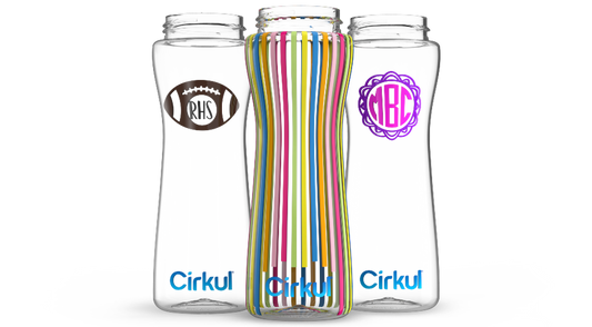 Custom 22oz. Plastic Bottle & Comfort Grip Lid - QJ3U