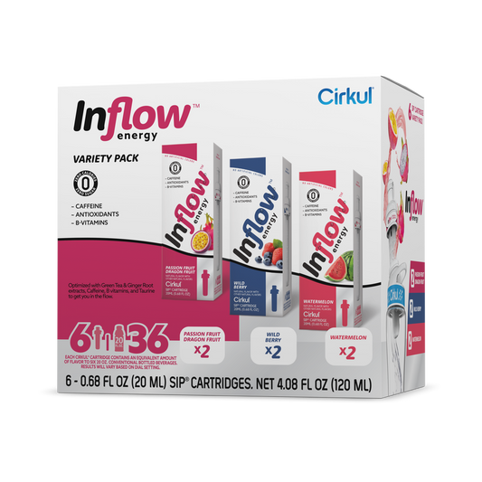 Inflow Energy® 6-Pack Variety Pack - DE0D