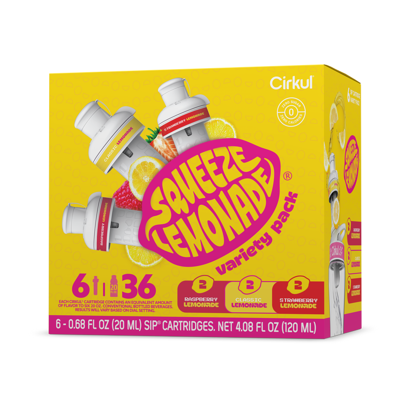 Squeeze Lemonade® 6-Pack Variety Pack - LCZR