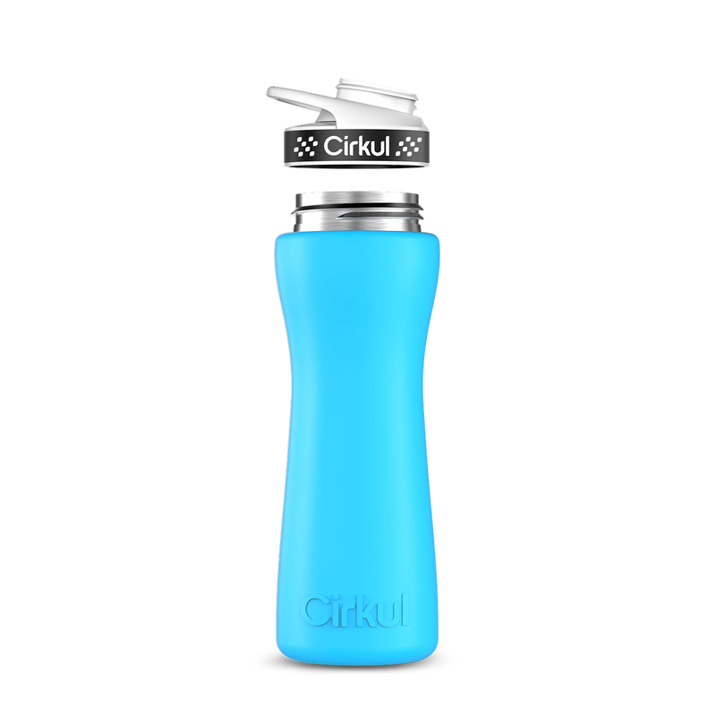 22oz. Stainless Steel Bottle & Comfort Grip Lid - YJQW