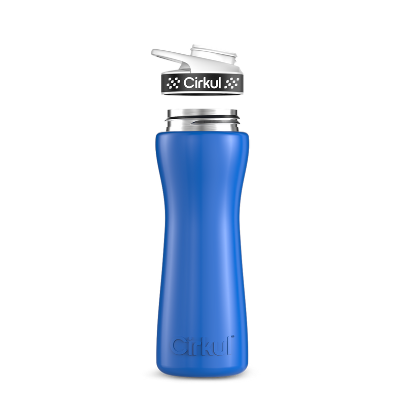 22oz. Stainless Steel Bottle & Comfort Grip Lid - YJQW