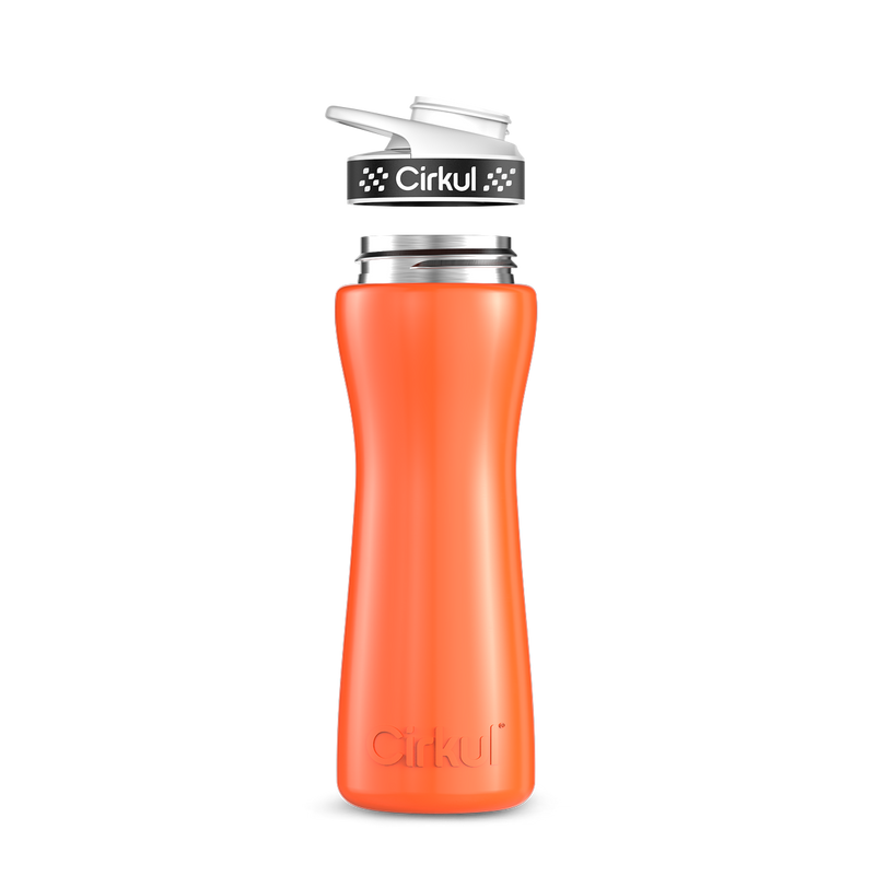 22oz. Stainless Steel Bottle & Comfort Grip Lid - YJQW