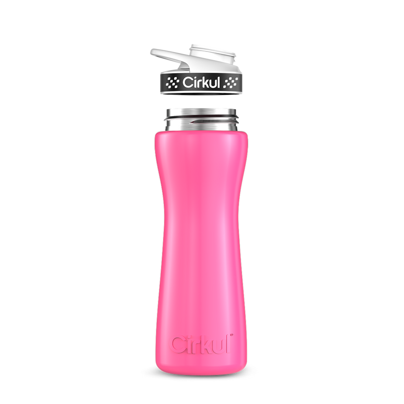 22oz. Stainless Steel Bottle & Comfort Grip Lid - YJQW