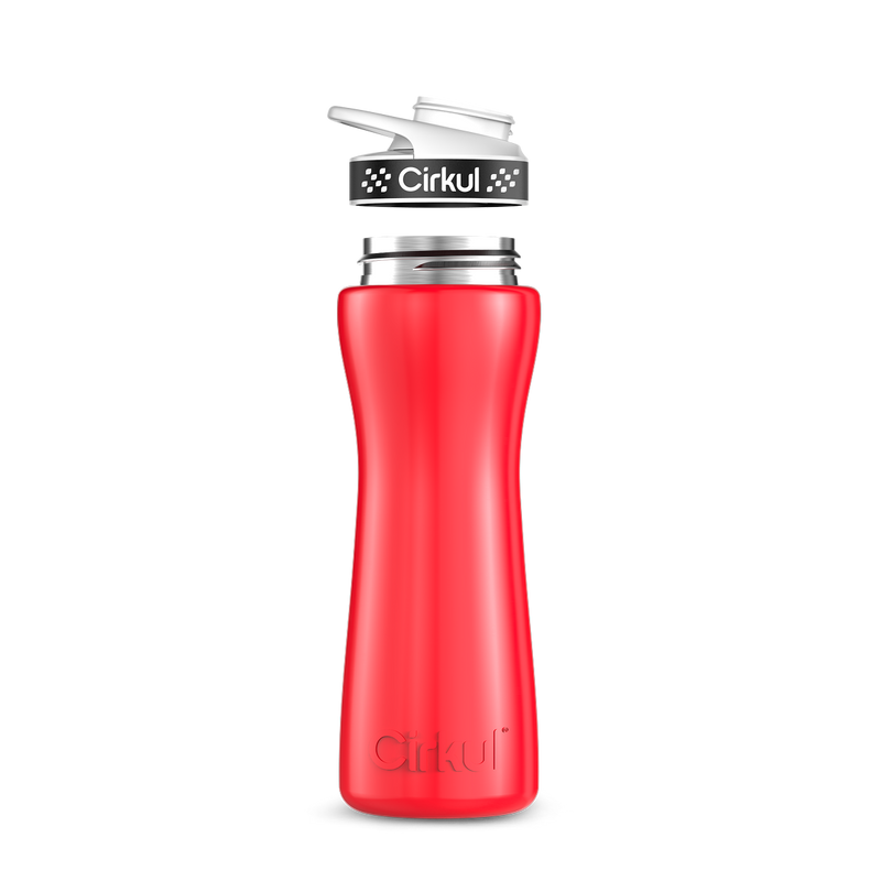 22oz. Stainless Steel Bottle & Comfort Grip Lid - YJQW