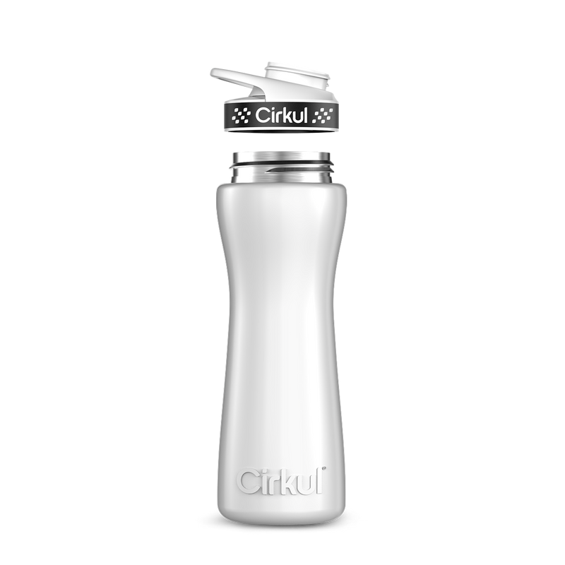 22oz. Stainless Steel Bottle & Comfort Grip Lid - YJQW