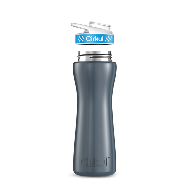 22oz. Stainless Steel Bottle & Comfort Grip Lid - YJQW