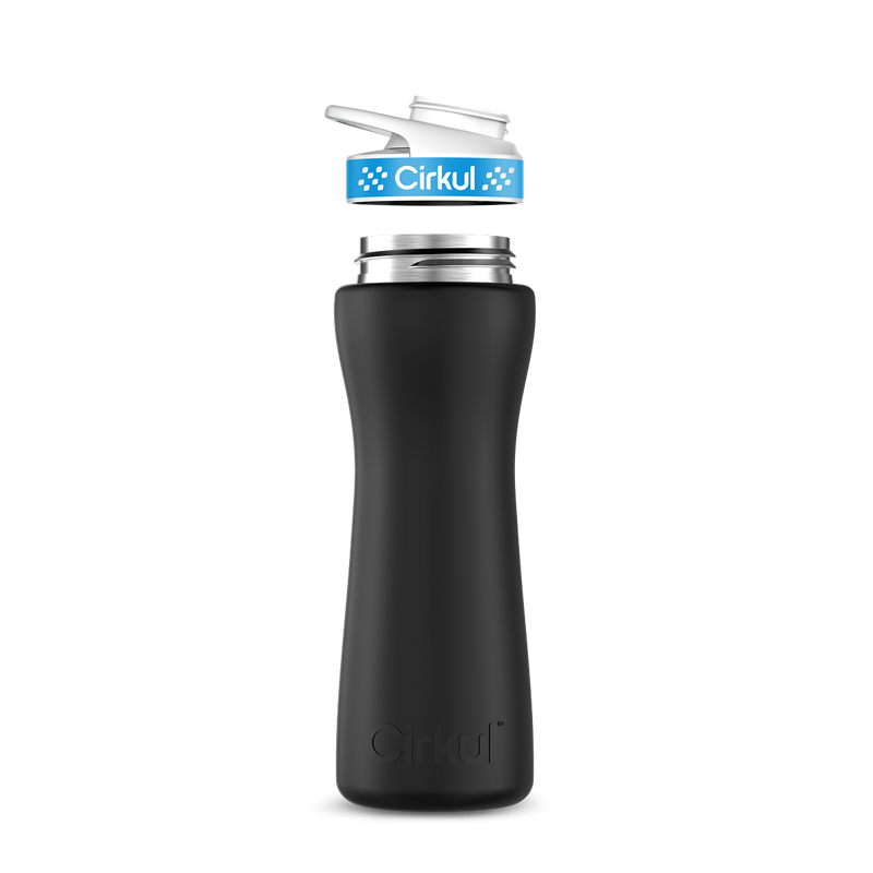22oz. Stainless Steel Bottle & Comfort Grip Lid - YJQW