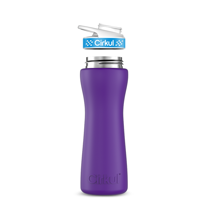 22oz. Stainless Steel Bottle & Comfort Grip Lid - YJQW