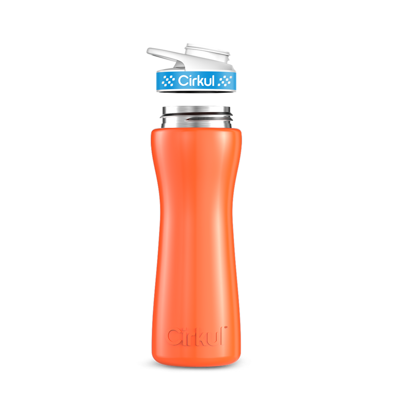 22oz. Stainless Steel Bottle & Comfort Grip Lid - YJQW