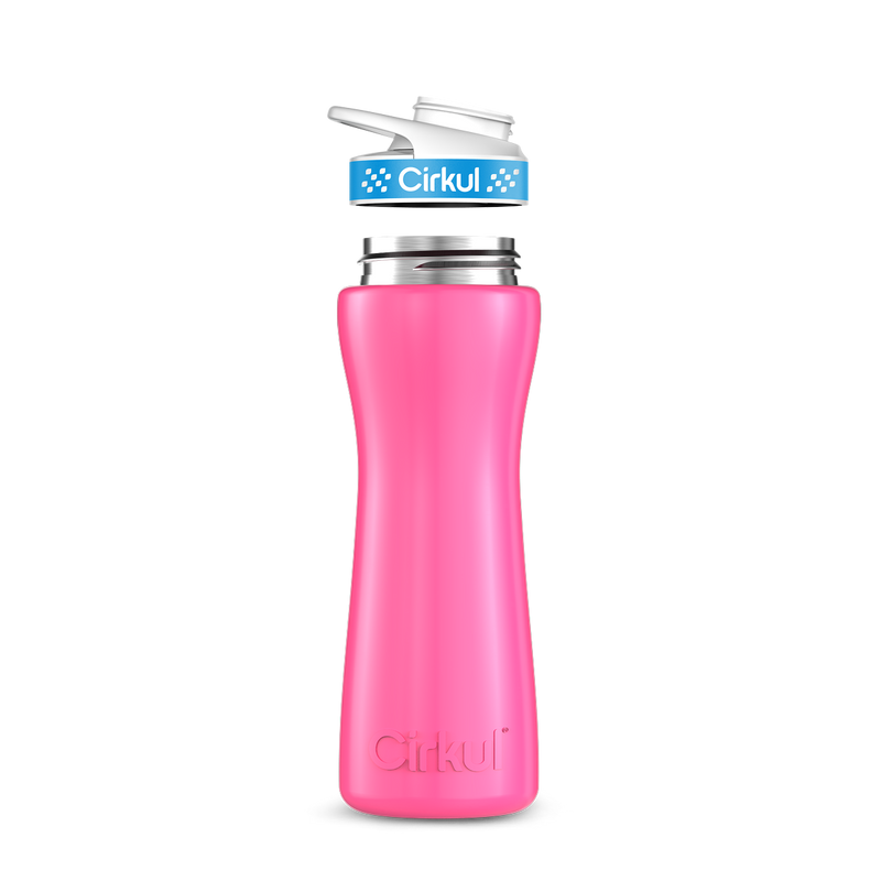 22oz. Stainless Steel Bottle & Comfort Grip Lid - YJQW