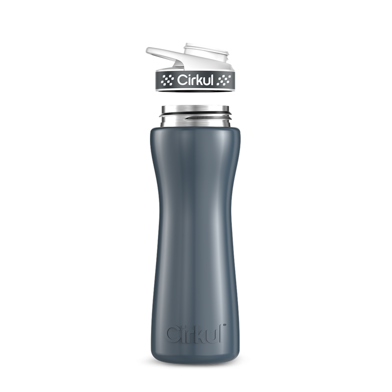 22oz. Stainless Steel Bottle & Comfort Grip Lid - YJQW