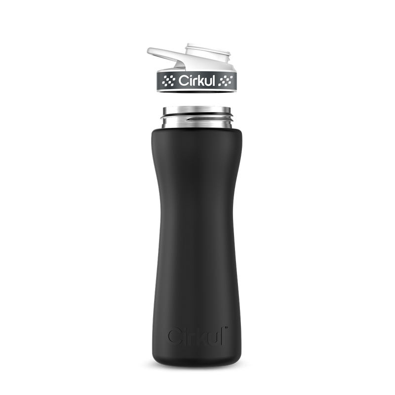 22oz. Stainless Steel Bottle & Comfort Grip Lid - YJQW