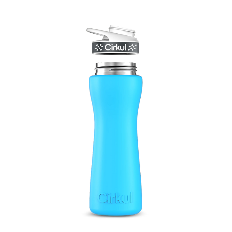 22oz. Stainless Steel Bottle & Comfort Grip Lid - YJQW