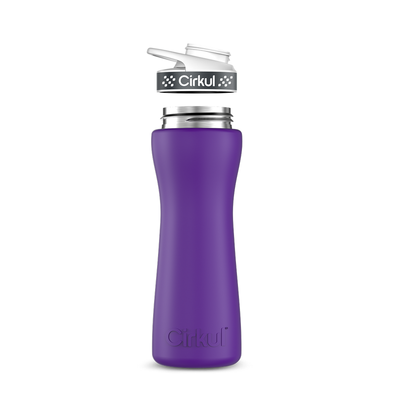 22oz. Stainless Steel Bottle & Comfort Grip Lid - YJQW