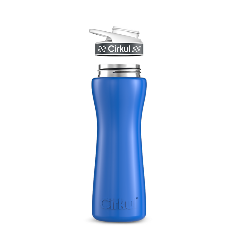 22oz. Stainless Steel Bottle & Comfort Grip Lid - YJQW