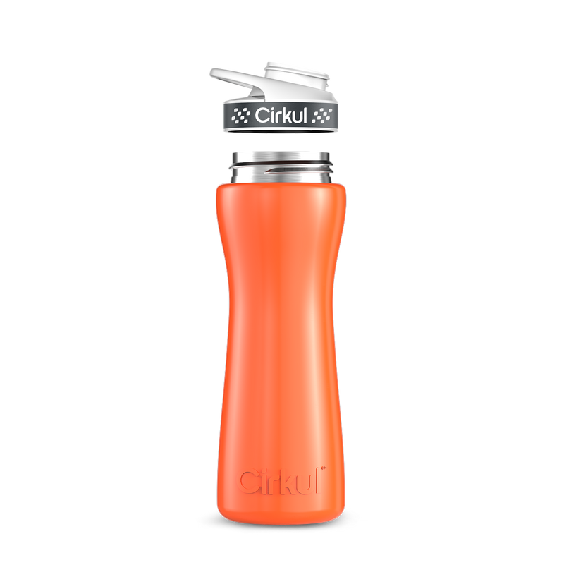 22oz. Stainless Steel Bottle & Comfort Grip Lid - YJQW