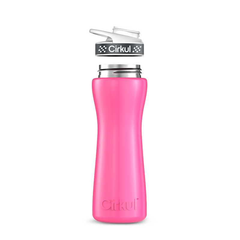 22oz. Stainless Steel Bottle & Comfort Grip Lid - YJQW