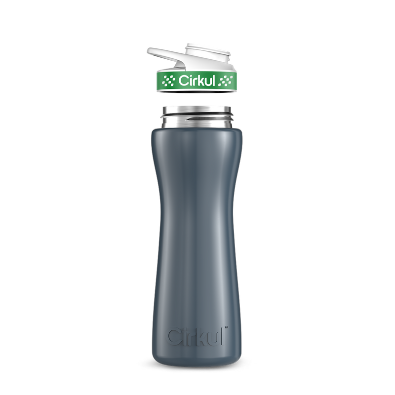 22oz. Stainless Steel Bottle & Comfort Grip Lid - YJQW