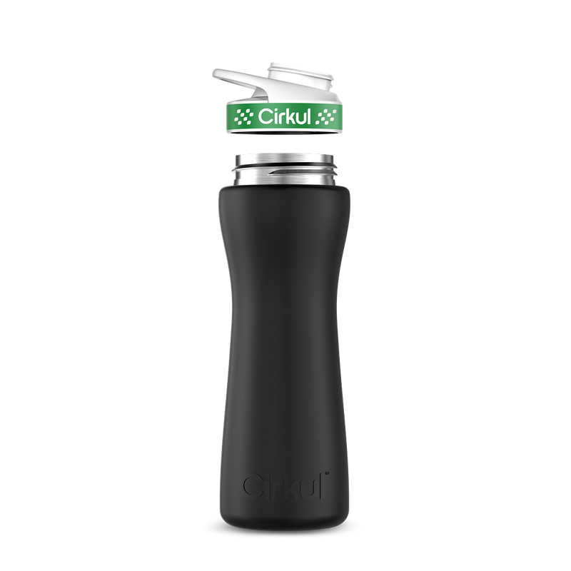 22oz. Stainless Steel Bottle & Comfort Grip Lid - YJQW
