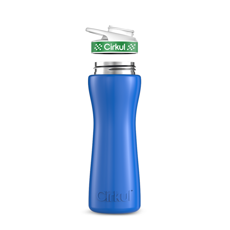 22oz. Stainless Steel Bottle & Comfort Grip Lid - YJQW