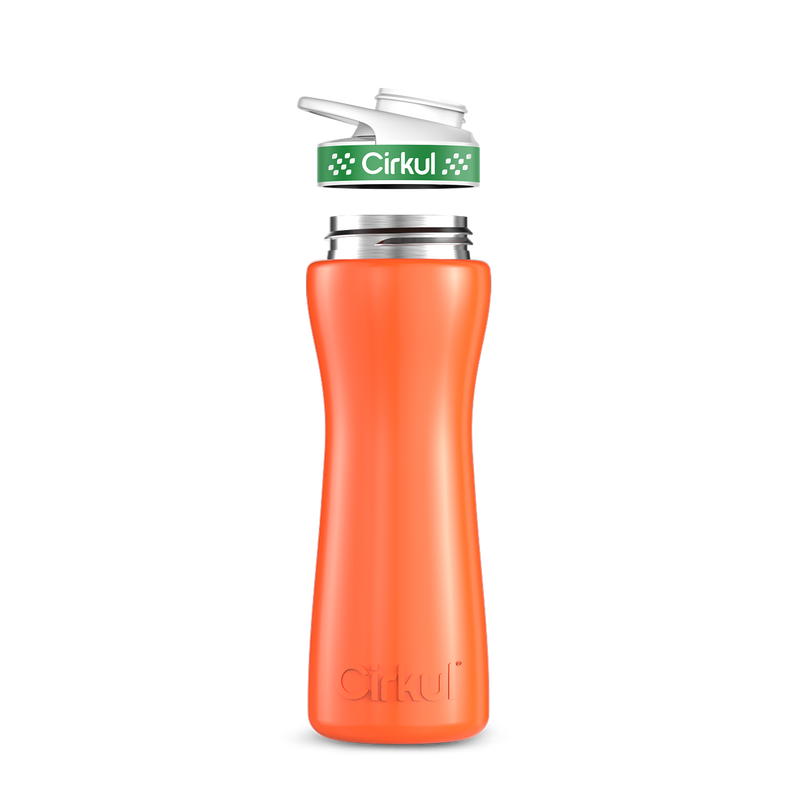 22oz. Stainless Steel Bottle & Comfort Grip Lid - YJQW