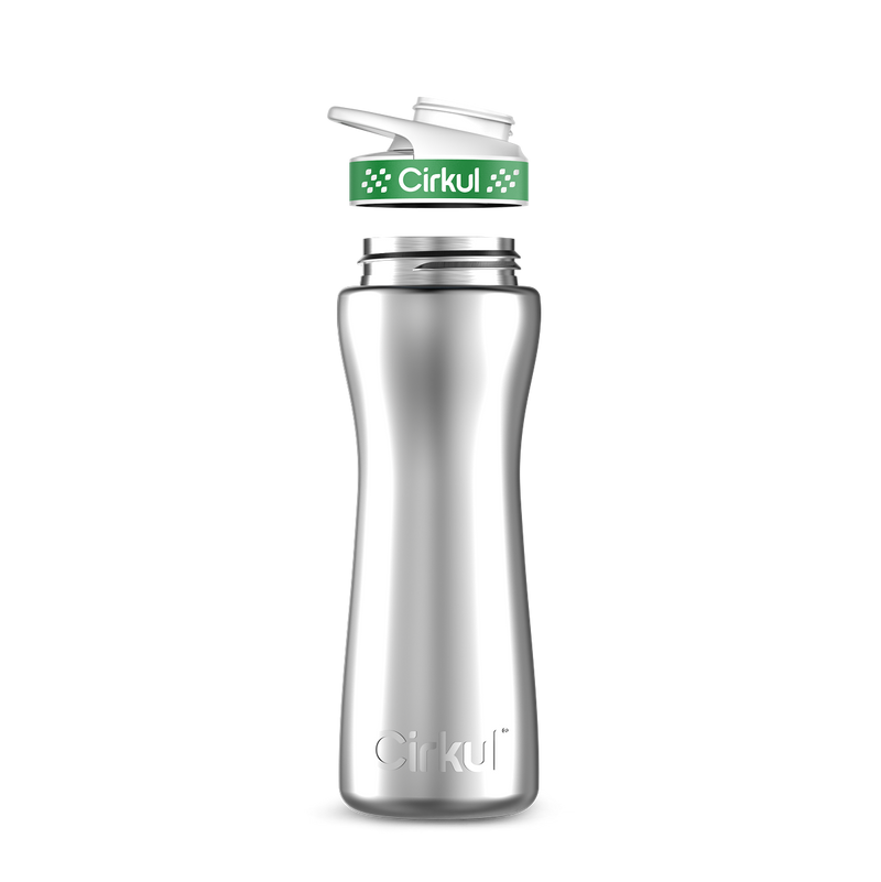 22oz. Stainless Steel Bottle & Comfort Grip Lid - YJQW