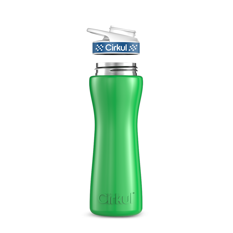 22oz. Stainless Steel Bottle & Comfort Grip Lid - YJQW