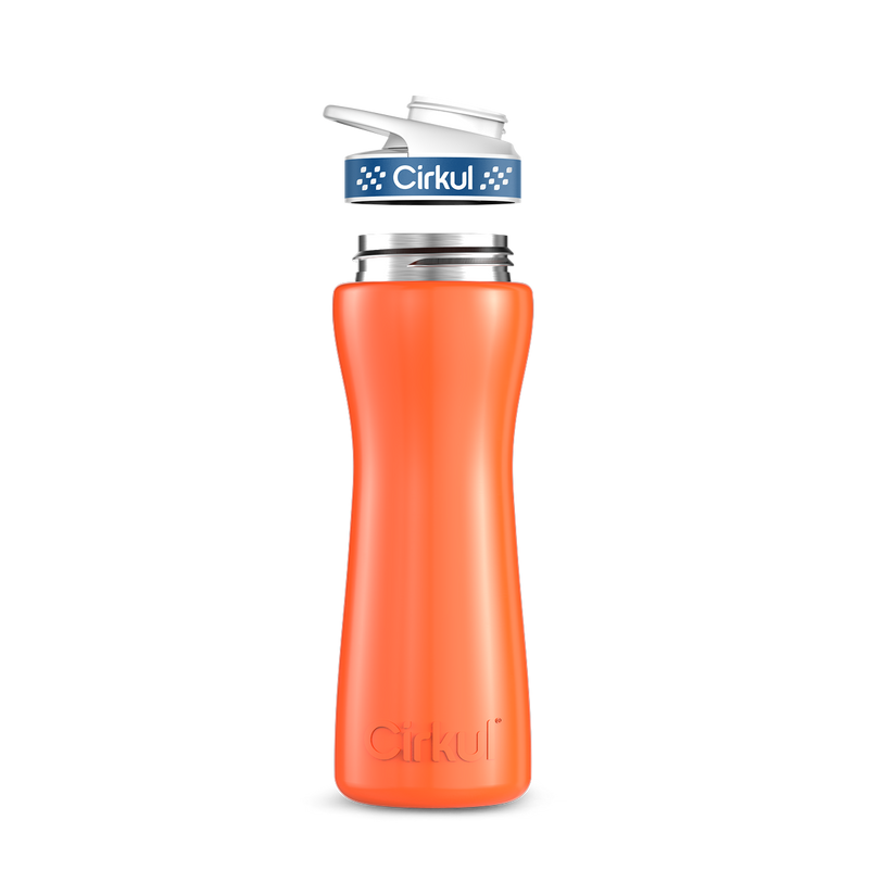 22oz. Stainless Steel Bottle & Comfort Grip Lid - YJQW