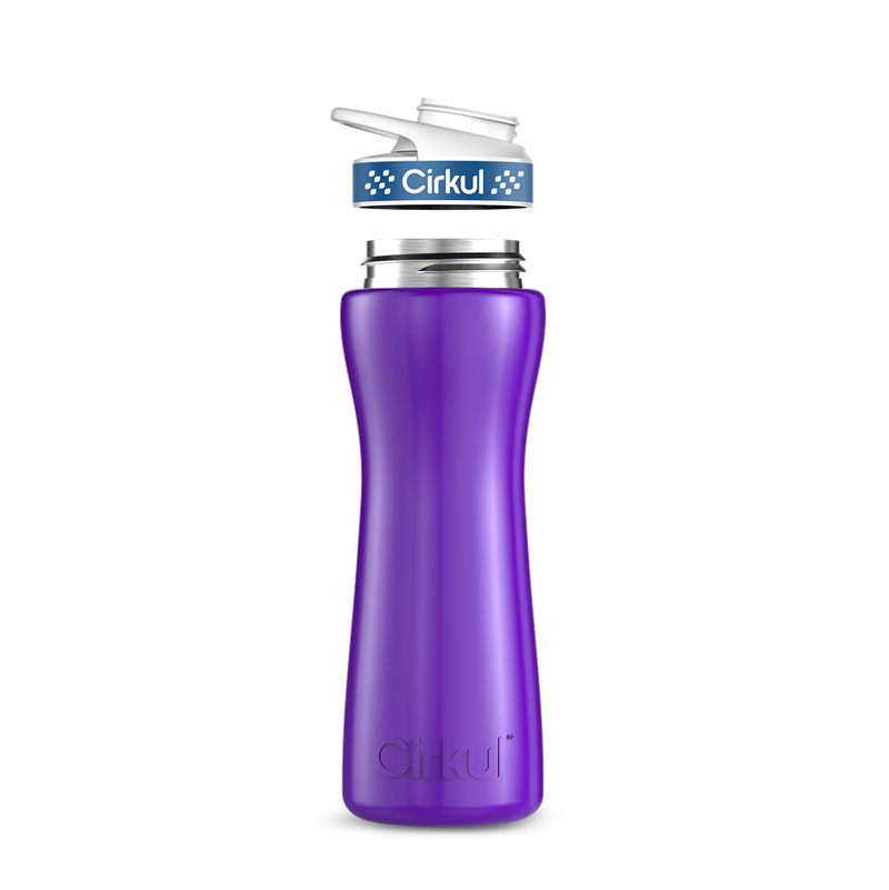 22oz. Stainless Steel Bottle & Comfort Grip Lid - YJQW