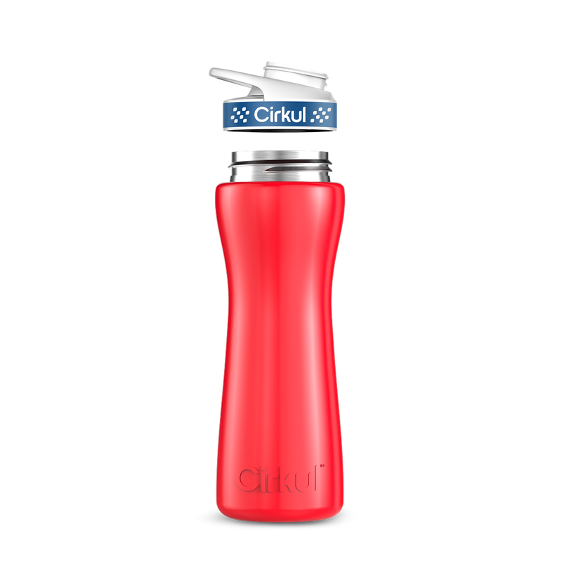 22oz. Stainless Steel Bottle & Comfort Grip Lid - YJQW