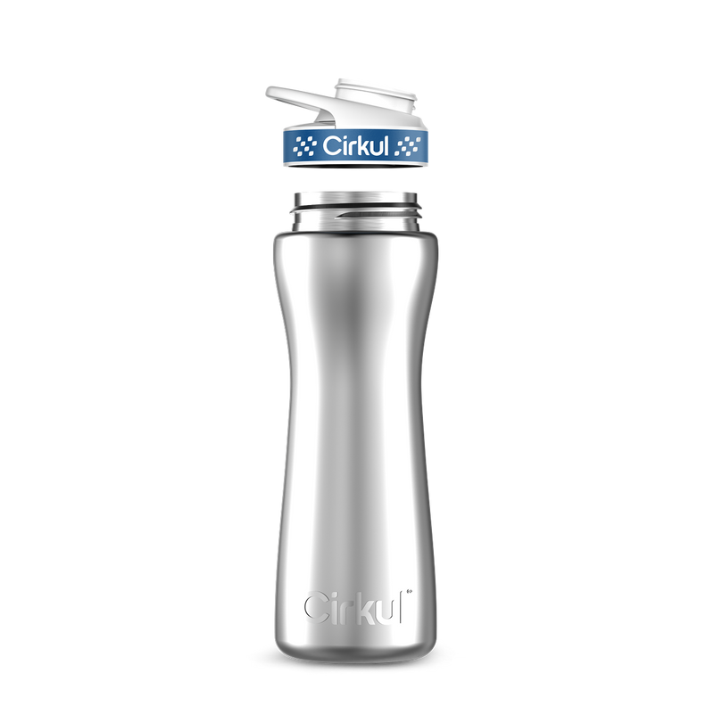 22oz. Stainless Steel Bottle & Comfort Grip Lid - YJQW