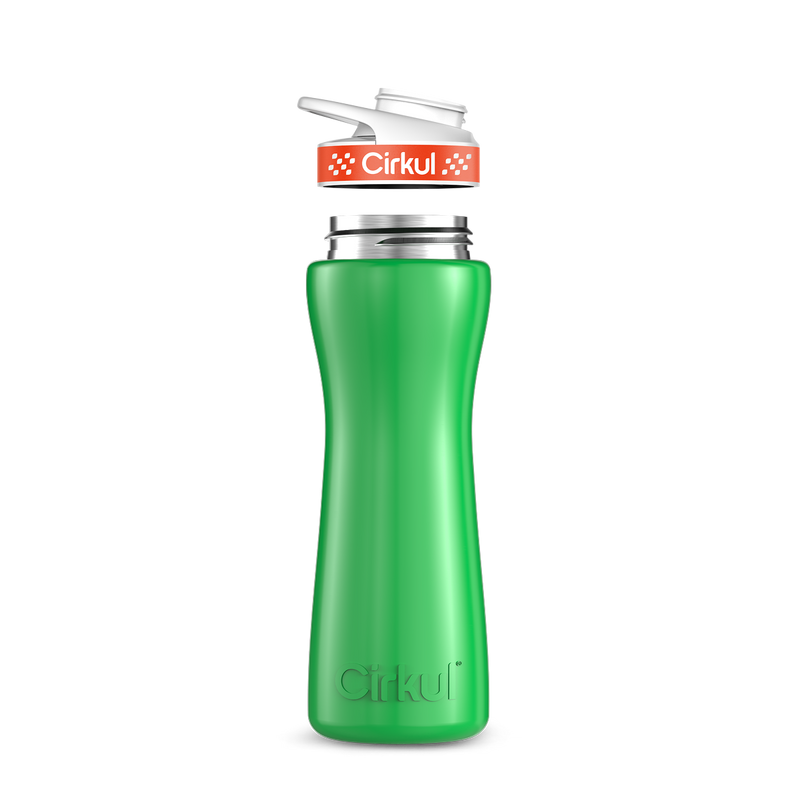 22oz. Stainless Steel Bottle & Comfort Grip Lid - YJQW