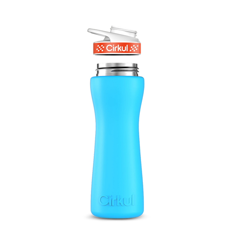 22oz. Stainless Steel Bottle & Comfort Grip Lid - YJQW