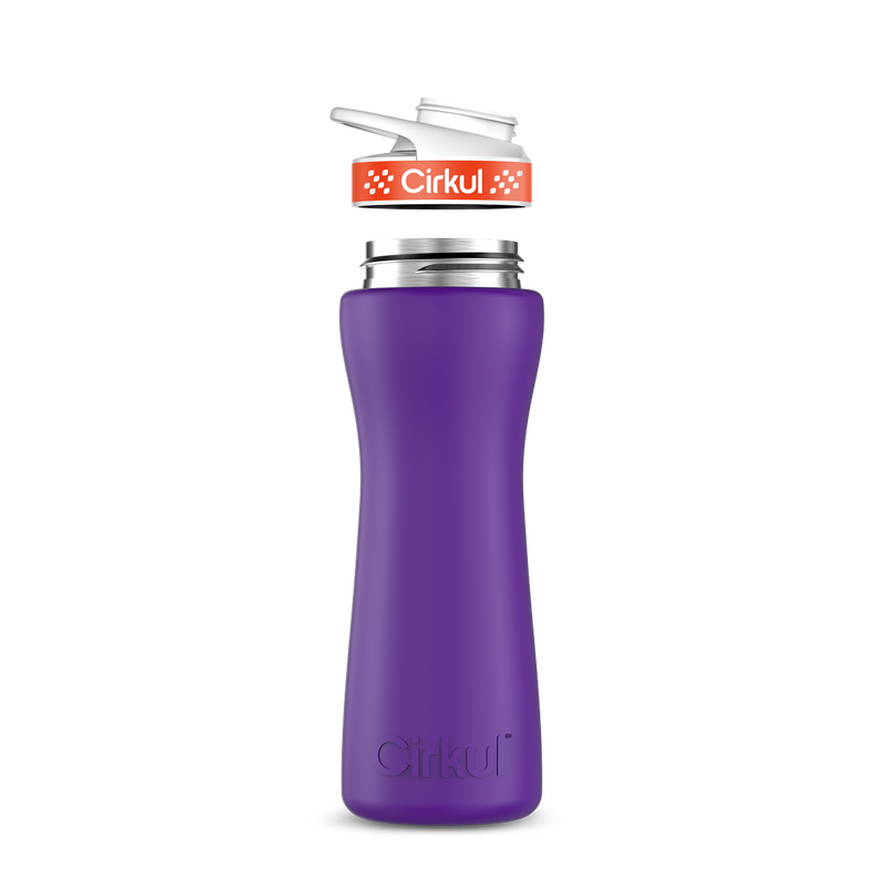 22oz. Stainless Steel Bottle & Comfort Grip Lid - YJQW