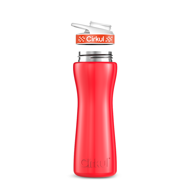 22oz. Stainless Steel Bottle & Comfort Grip Lid - YJQW