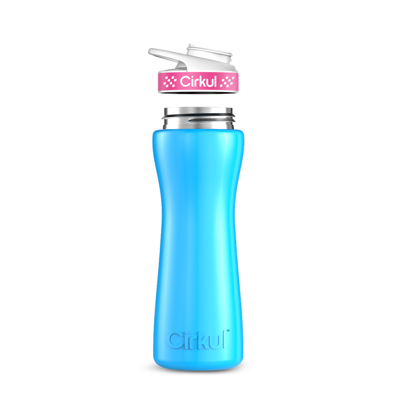 22oz. Stainless Steel Bottle & Comfort Grip Lid - YJQW