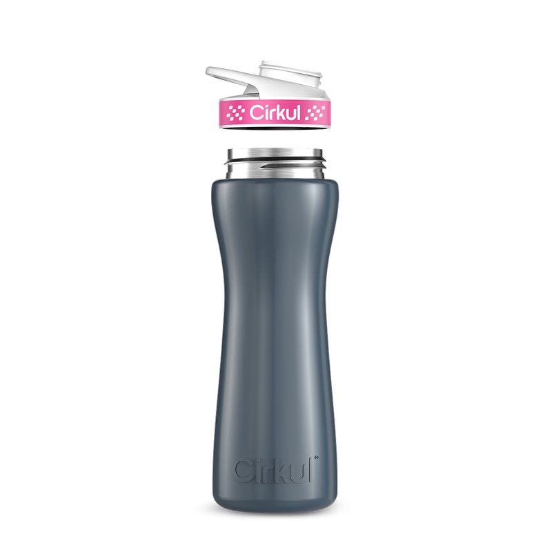 22oz. Stainless Steel Bottle & Comfort Grip Lid - YJQW