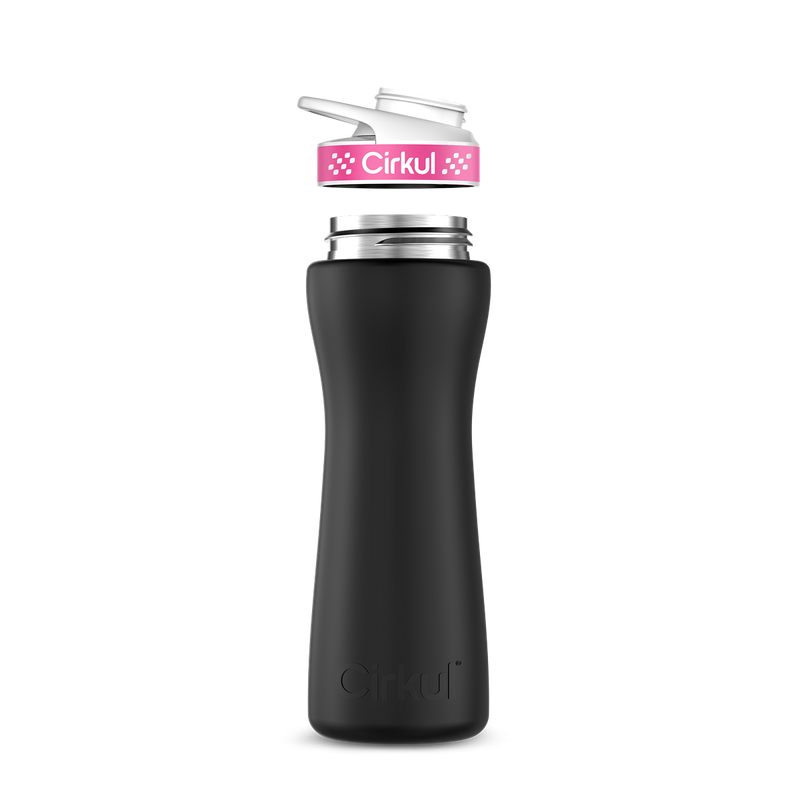 22oz. Stainless Steel Bottle & Comfort Grip Lid - YJQW