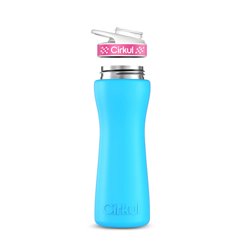 22oz. Stainless Steel Bottle & Comfort Grip Lid - YJQW