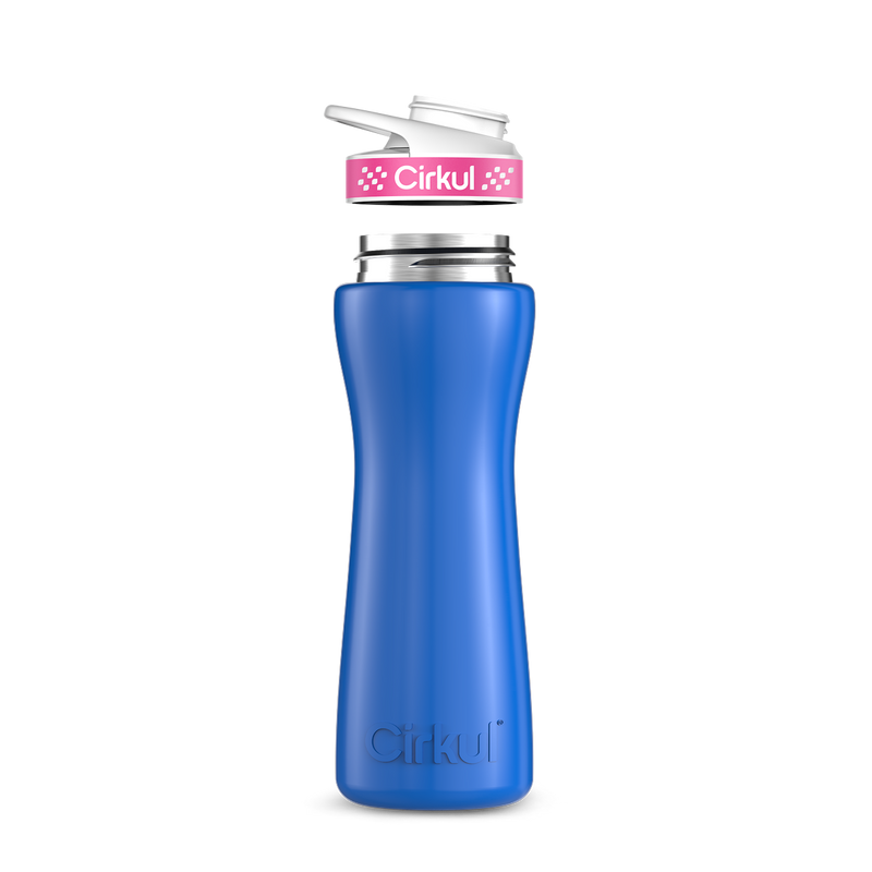 22oz. Stainless Steel Bottle & Comfort Grip Lid - YJQW