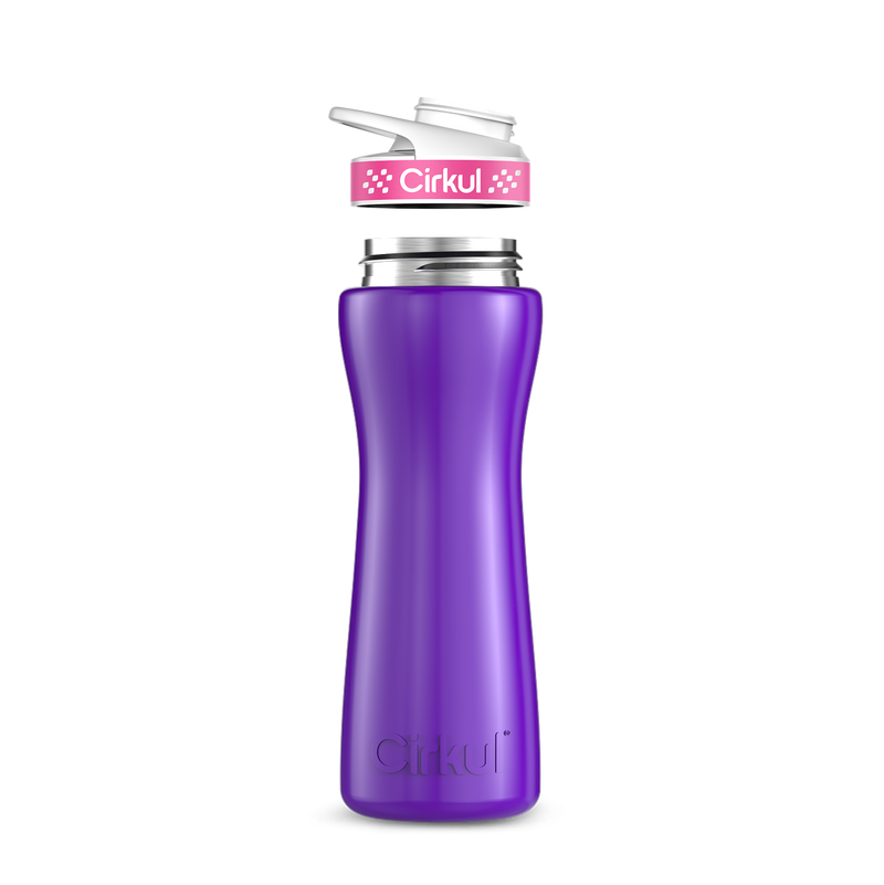 22oz. Stainless Steel Bottle & Comfort Grip Lid - YJQW