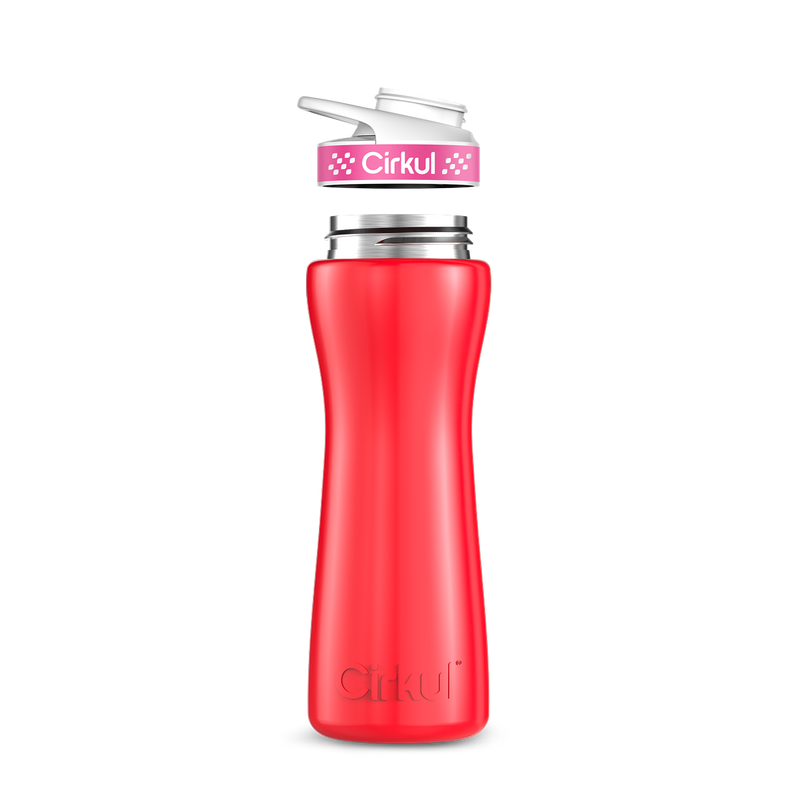 22oz. Stainless Steel Bottle & Comfort Grip Lid - YJQW