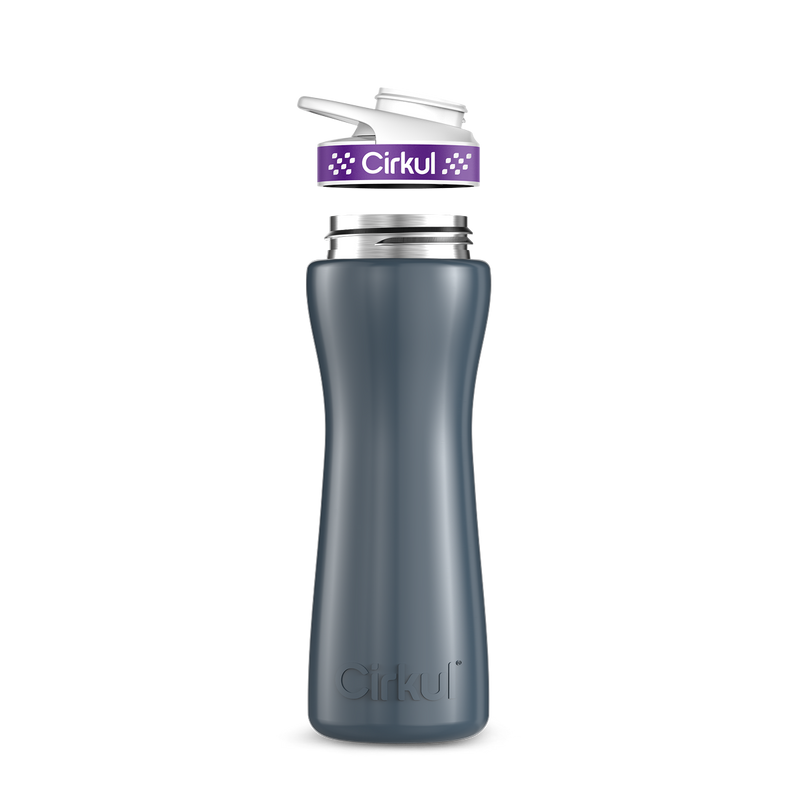 22oz. Stainless Steel Bottle & Comfort Grip Lid - YJQW