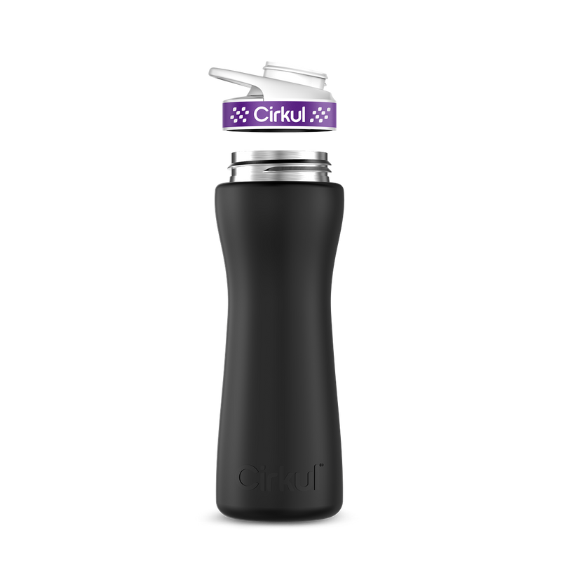 22oz. Stainless Steel Bottle & Comfort Grip Lid - YJQW