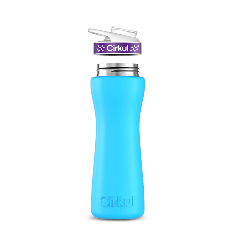 22oz. Stainless Steel Bottle & Comfort Grip Lid - YJQW