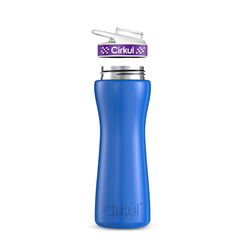 22oz. Stainless Steel Bottle & Comfort Grip Lid - YJQW