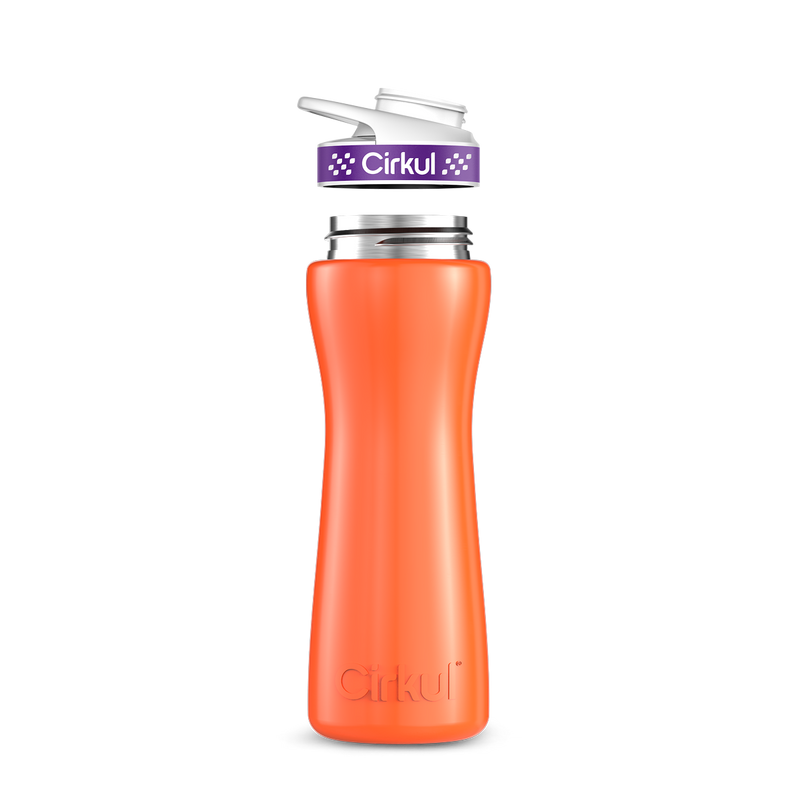 22oz. Stainless Steel Bottle & Comfort Grip Lid - YJQW
