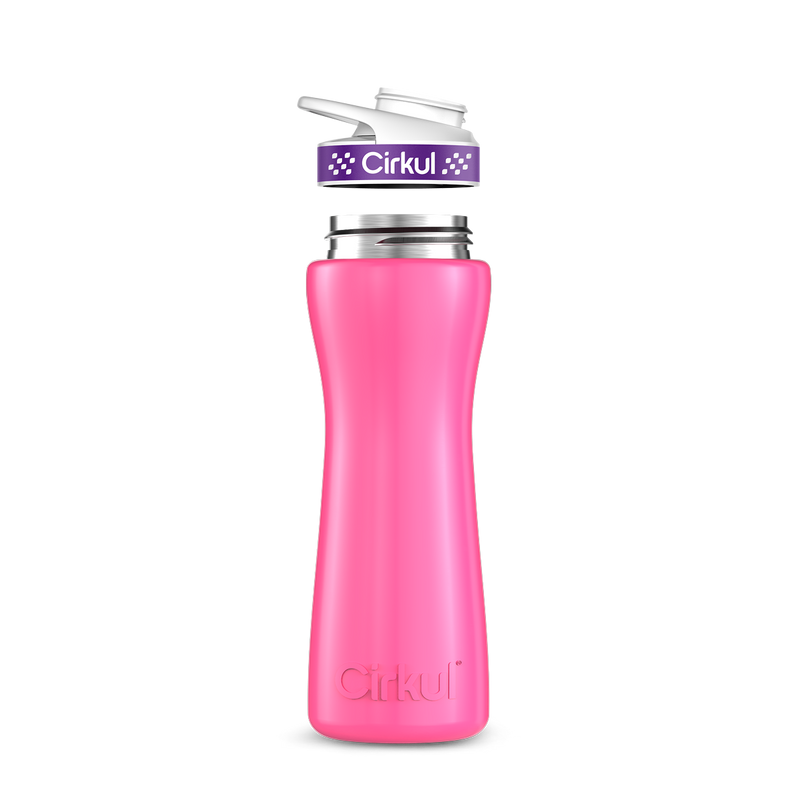 22oz. Stainless Steel Bottle & Comfort Grip Lid - YJQW
