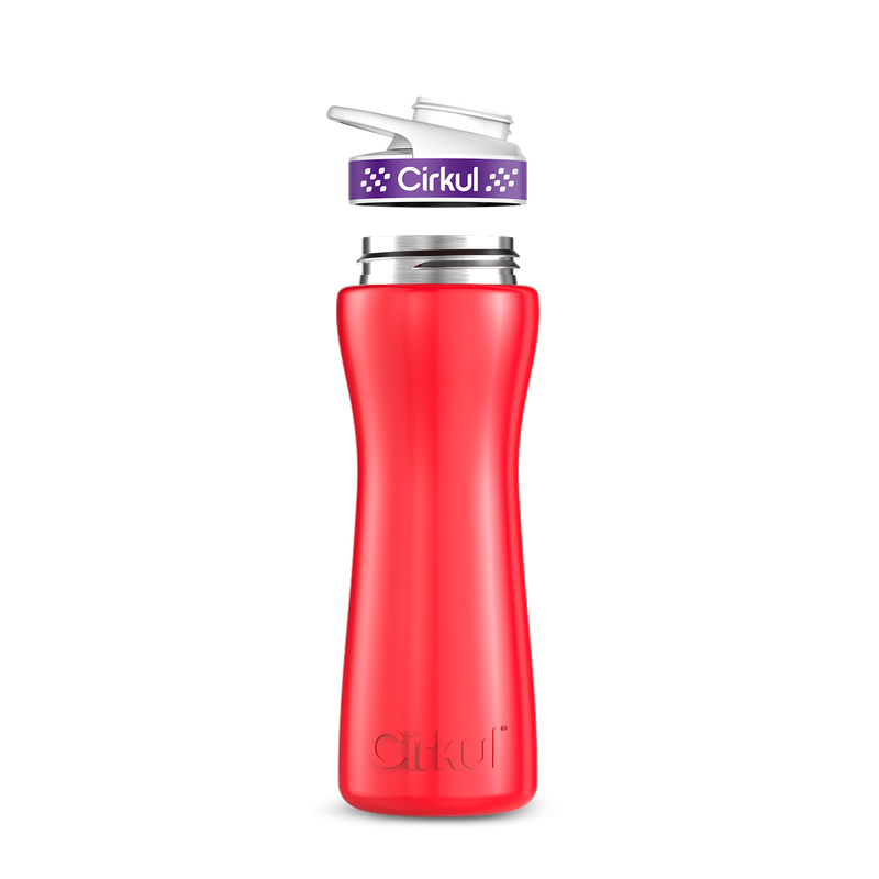 22oz. Stainless Steel Bottle & Comfort Grip Lid - YJQW